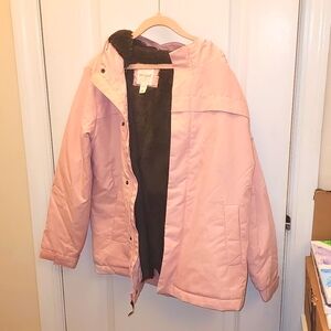 Cat Jack Girls Fleece Fur Lined Parka M 7/8